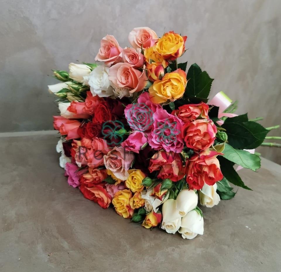 Букет цветов из: Розы в Мещерино