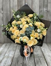 Букет цветов из:  Розы и Лизиантусы #REPLACE_PRED# Мещерино