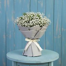 Букет цветов из:  Гипсофила в Мещерино