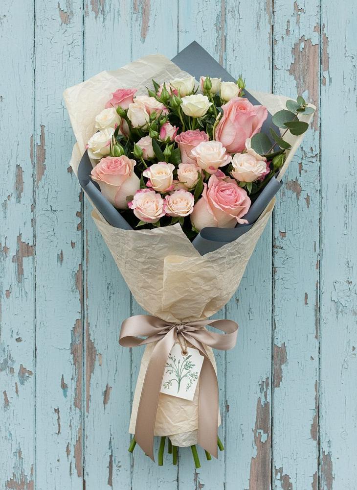 Букет цветов из: Розы в Мещерино