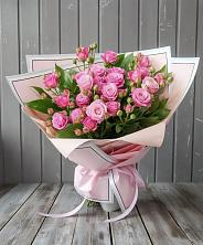 Букет Розовый кустик в Мещерино