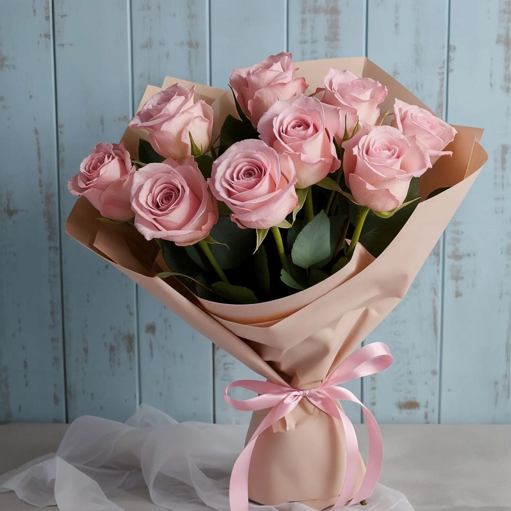 Букет цветов из: Розы в Мещерино