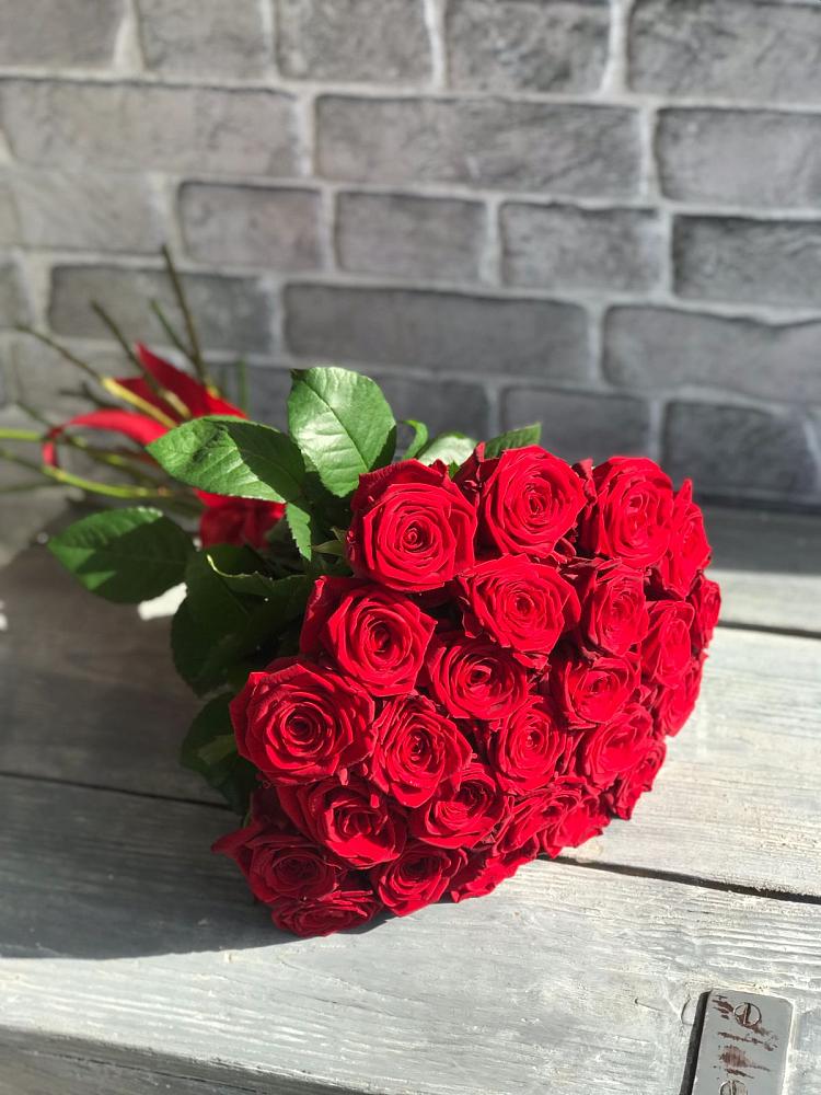 Букет Красные розы Фридом в Мещерино