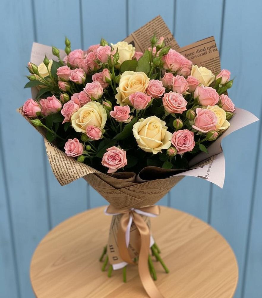 Букет цветов из: Розы в Мещерино