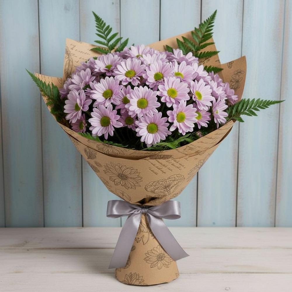 Букет цветов из: Хризантемы в Мещерино