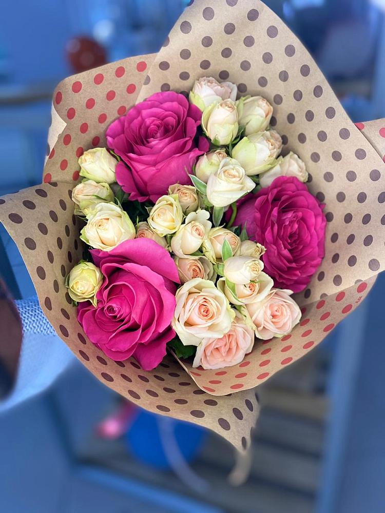 Букет цветов из: Розы в Мещерино