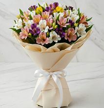 Букет цветов из:  Альстромерии в Мещерино