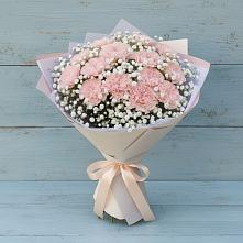 Букет цветов из:  Гвоздики в Мещерино
