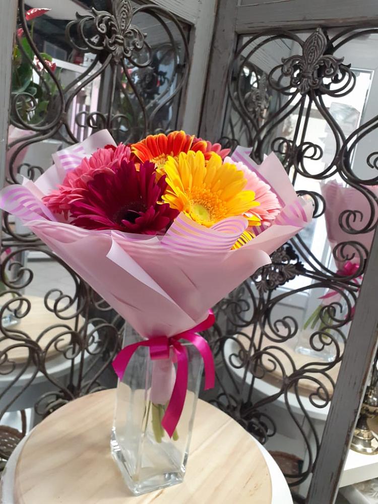 Букет цветов из: Герберы в Мещерино