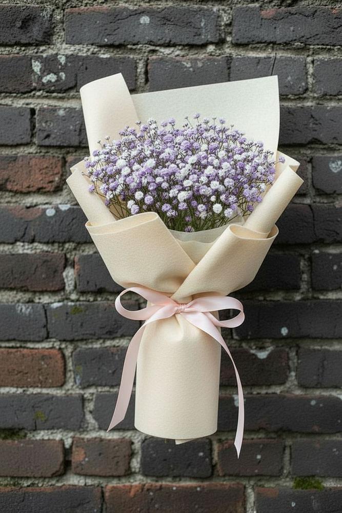 Букет цветов из: Гипсофила в Мещерино