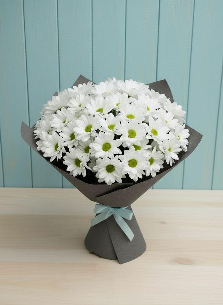 Букет цветов из: Хризантемы в Мещерино