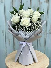 Букет цветов из:  Розы в Мещерино