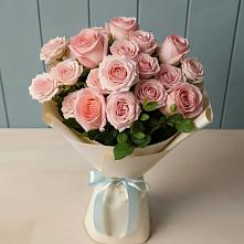 Букет Розовый шарм в Мещерино