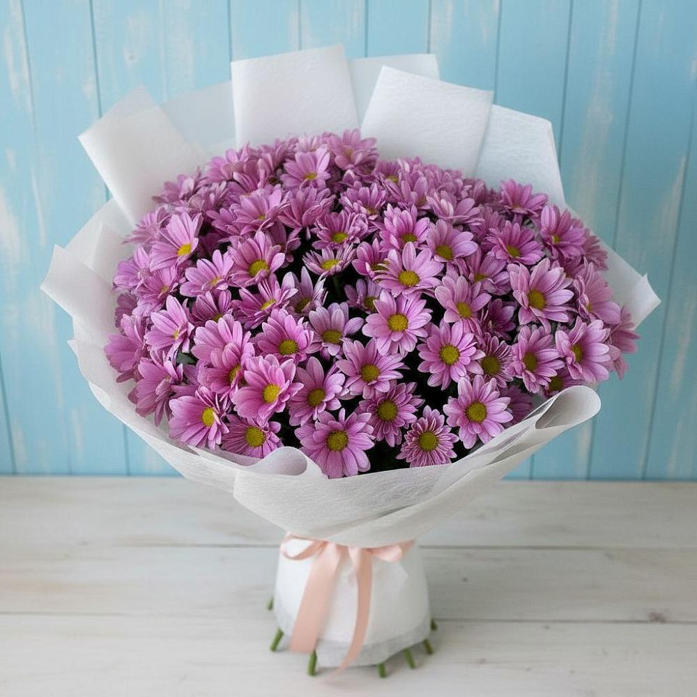 Букет цветов из: Хризантемы в Мещерино