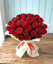 Букет 29 Красных роз в Мещерино