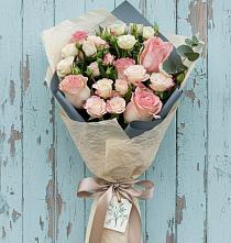 Букет цветов из:  Розы в Мещерино