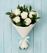 Букет цветов из:  Розы в Мещерино