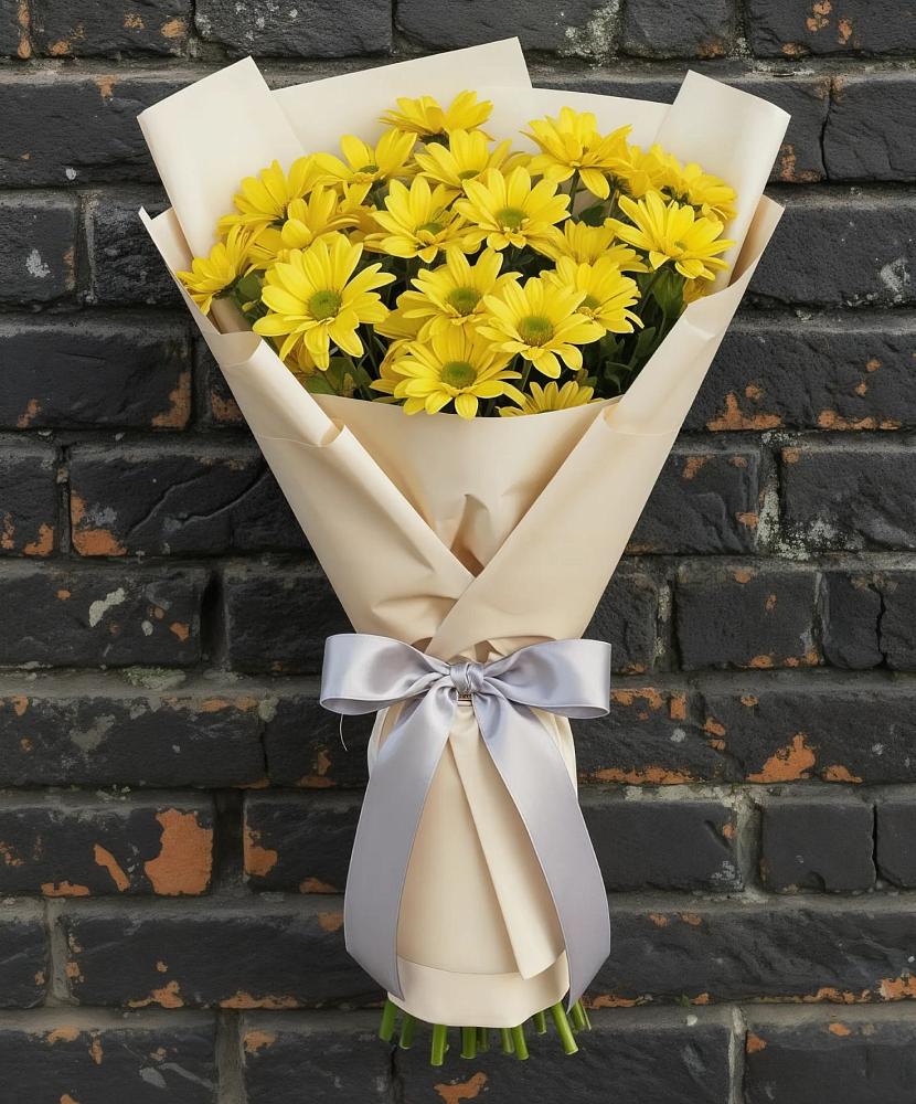 Букет цветов из: Хризантемы в Мещерино