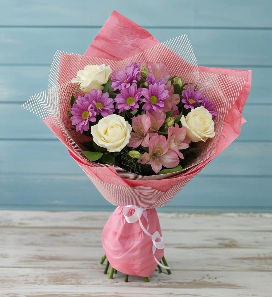 Букет цветов из: Герберы в Мещерино