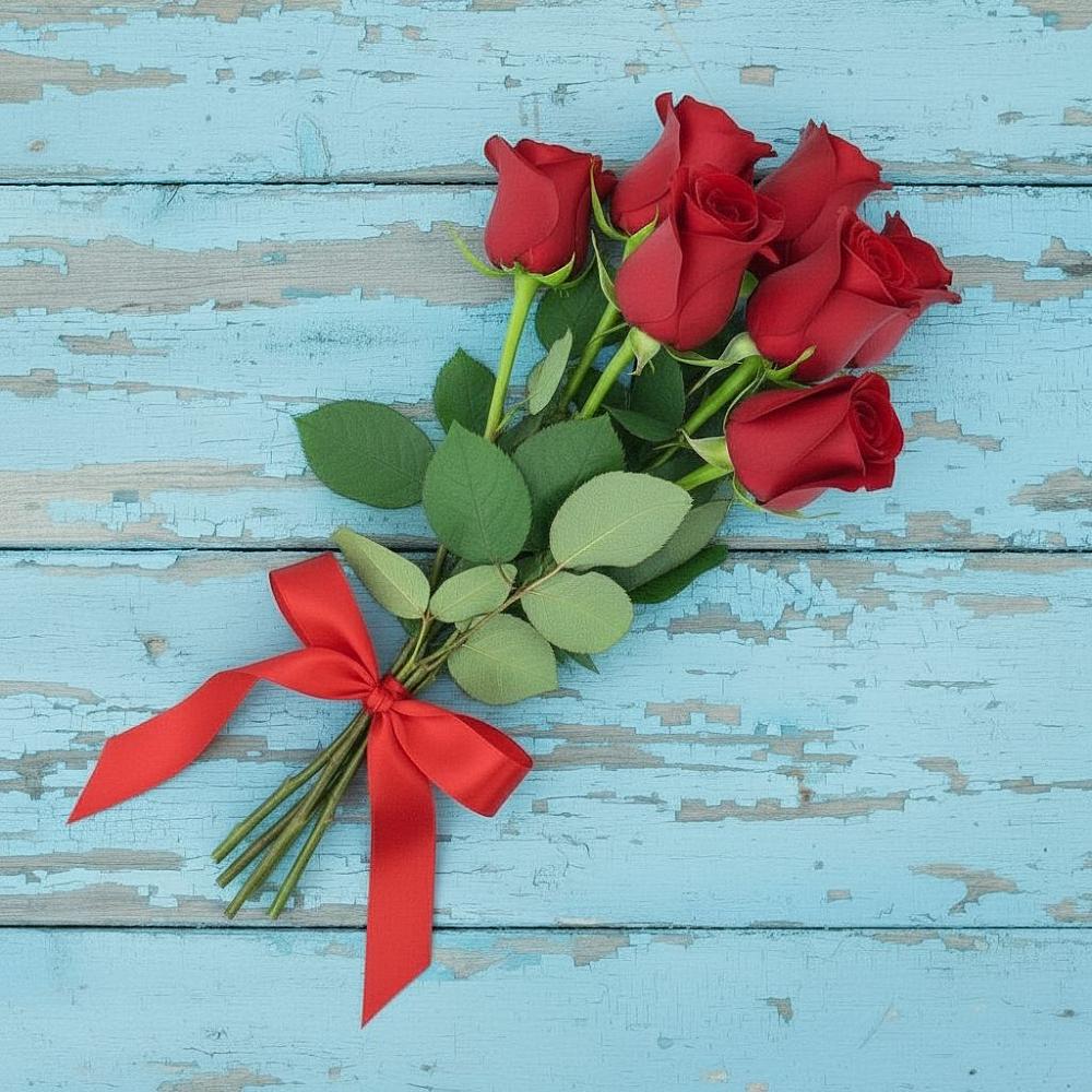 Букет Красные розы в Мещерино