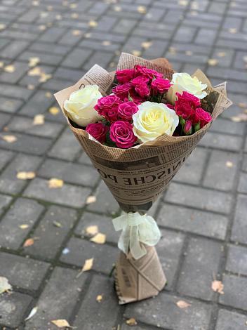 Букет цветов из: Розы в Мещерино