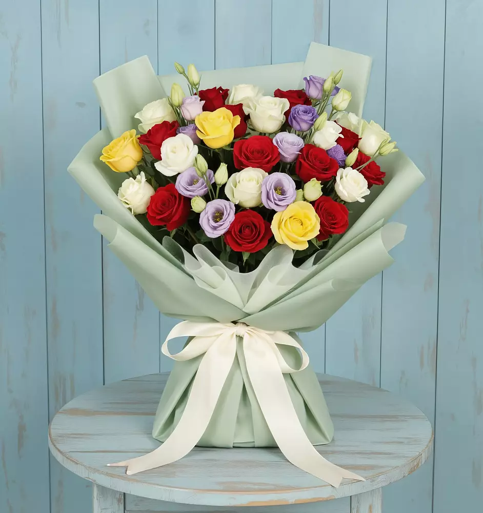 Букет цветов из: Розы в Мещерино