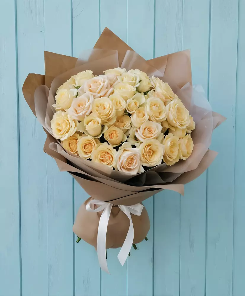 Букет Кремовое облако в Мещерино