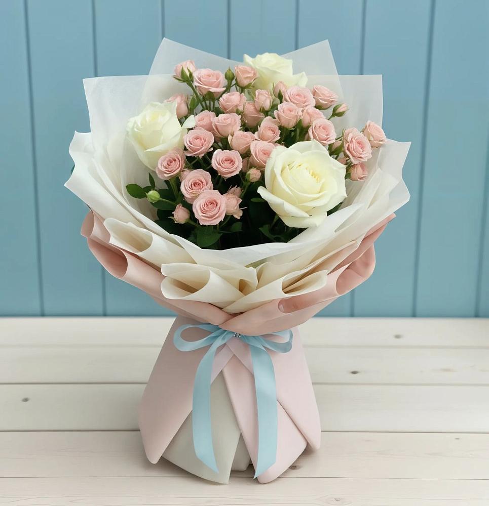 Букет цветов из: Розы в Мещерино