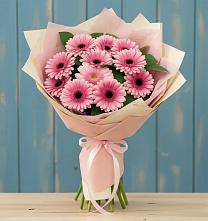Букет цветов из:  Герберы в Мещерино