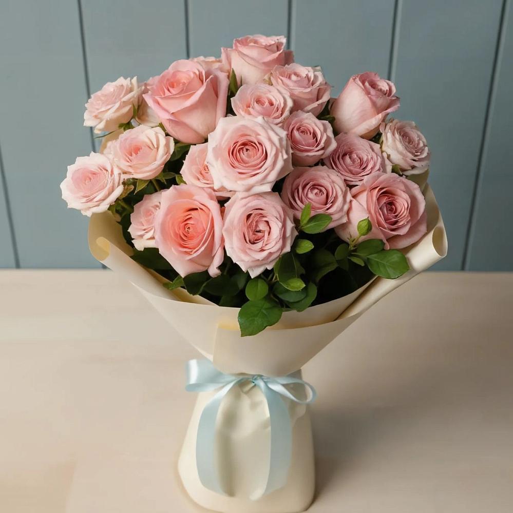 Букет Розовый шарм в Мещерино