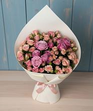 Букет цветов из:  Розы в Мещерино
